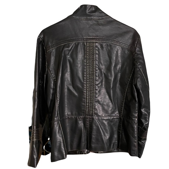 Faux Leather Jacket - Picture 3 of 3